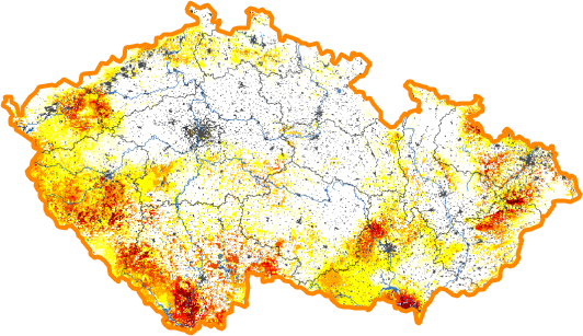 Intenzita sucha - 30. březen 2014