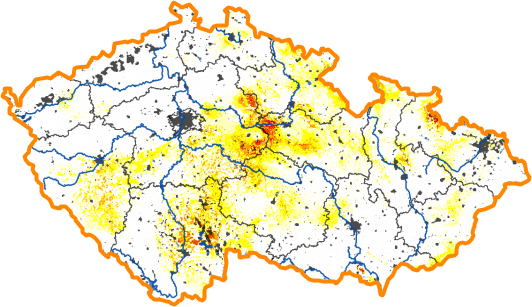 Intenzita sucha - 3. květen 2015