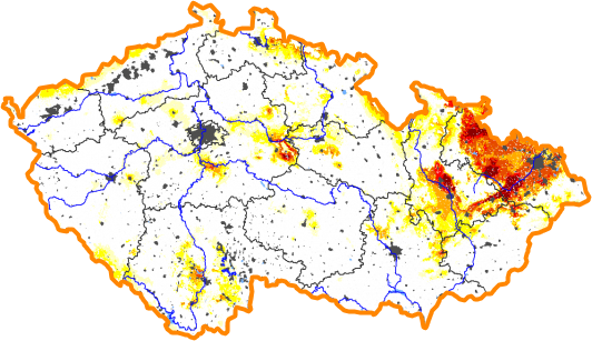 Intenzita sucha - 28. únor 2016