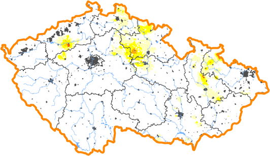 Intenzita sucha - 30. říjen 2022