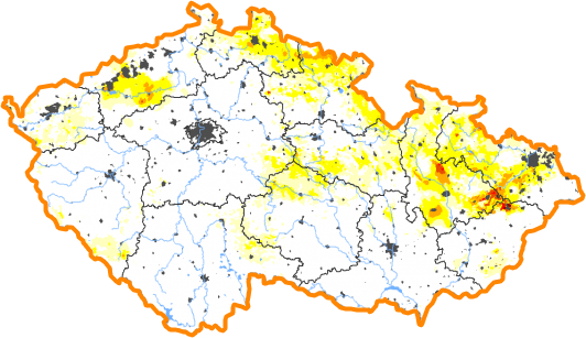 Intenzita sucha - 7. květen 2023