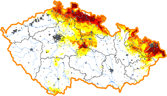 Intenzita sucha - 26. květen 2024