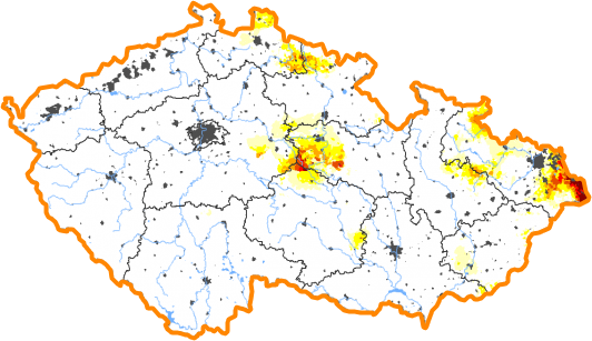 Intenzita sucha - 2. červen 2024