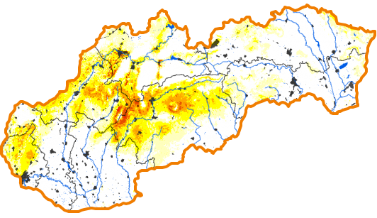 Intenzita sucha - 11. apríl 2021